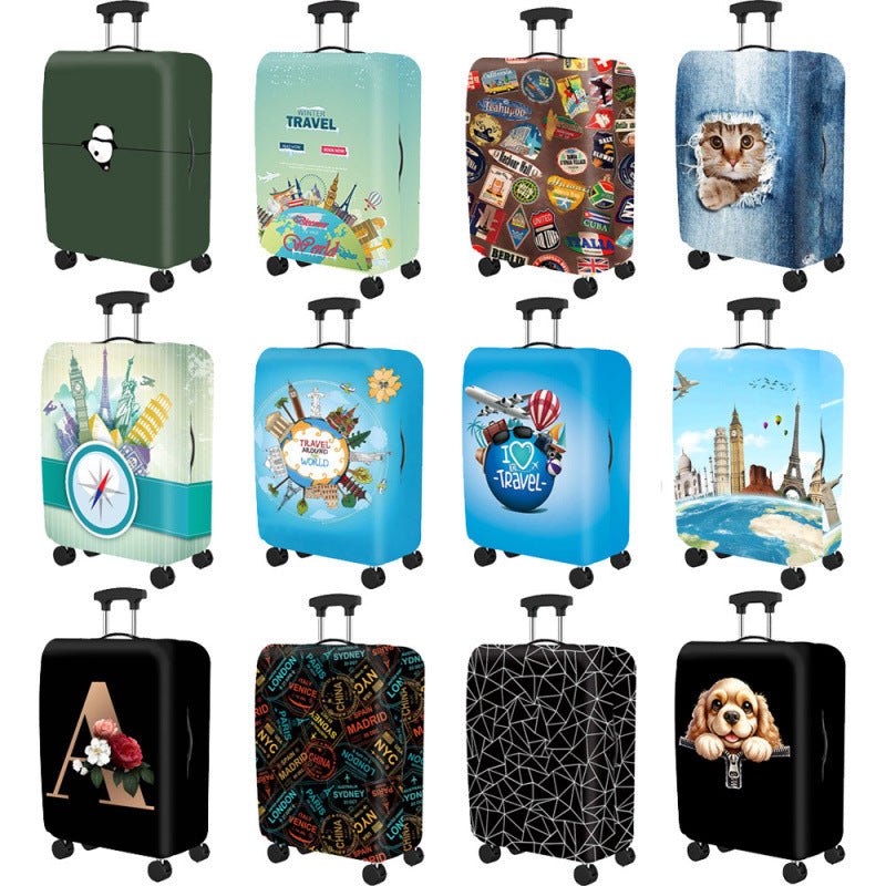 Artistic Travel Hard Shell Suitcase Bowlift