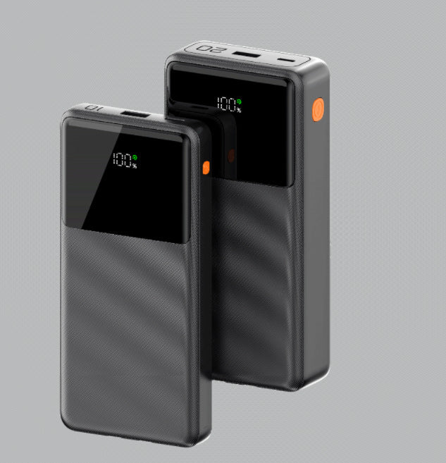 Portable power bank with intelligent LED charging display and fast high-speed charging Bowlift