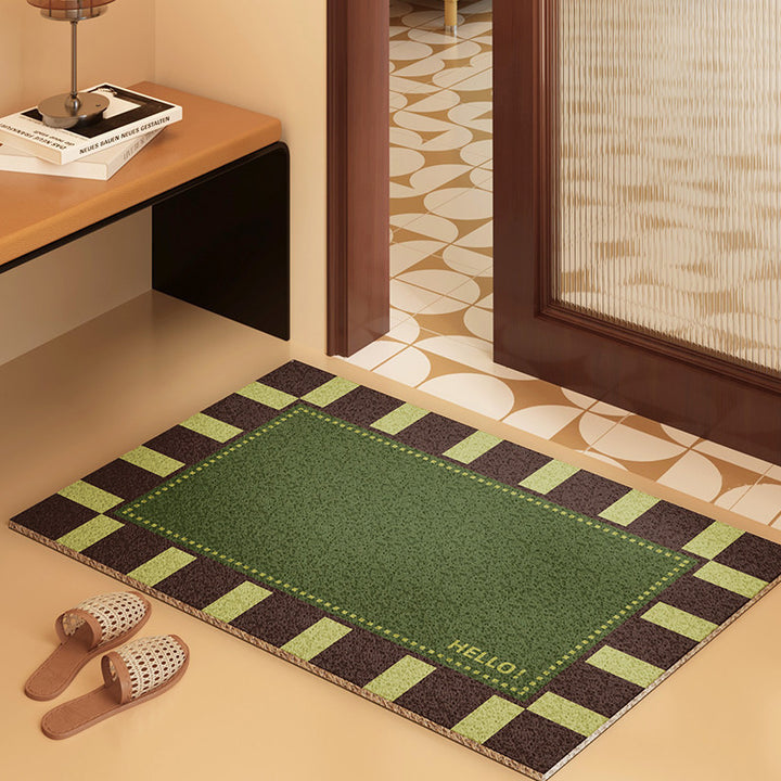 Decorative Welcome Mat Bowlift