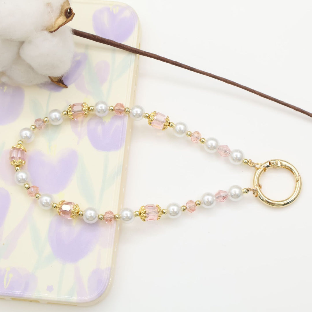 Elegant Beaded Phone Chain Bowlift