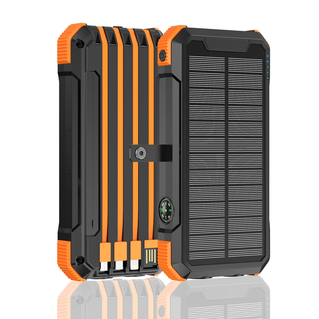 Solar-powered Powerbank Bowlift