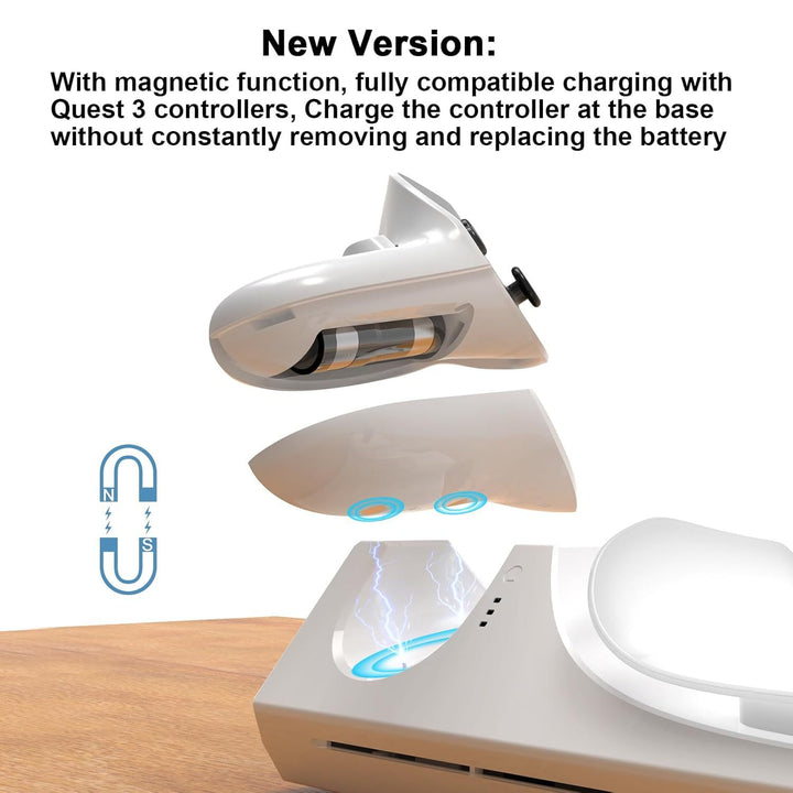 VR-Headset-Charging Station with Rgb Lighting Bowlift