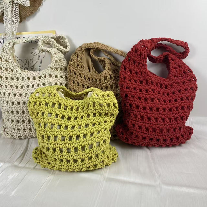 Handcrafted mesh tote bag Bowlift