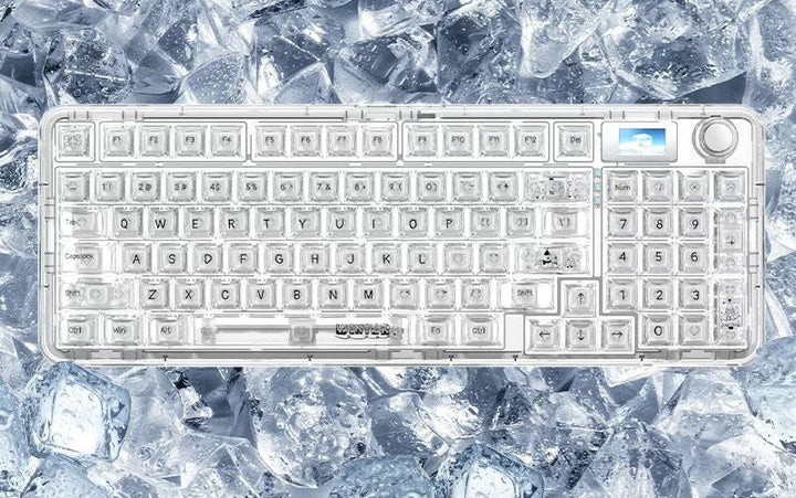 Transparent Mechanical Keyboard Bowlift