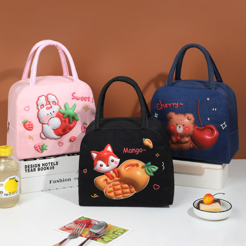 Insulated Cartoon Lunch Bag Bowlift