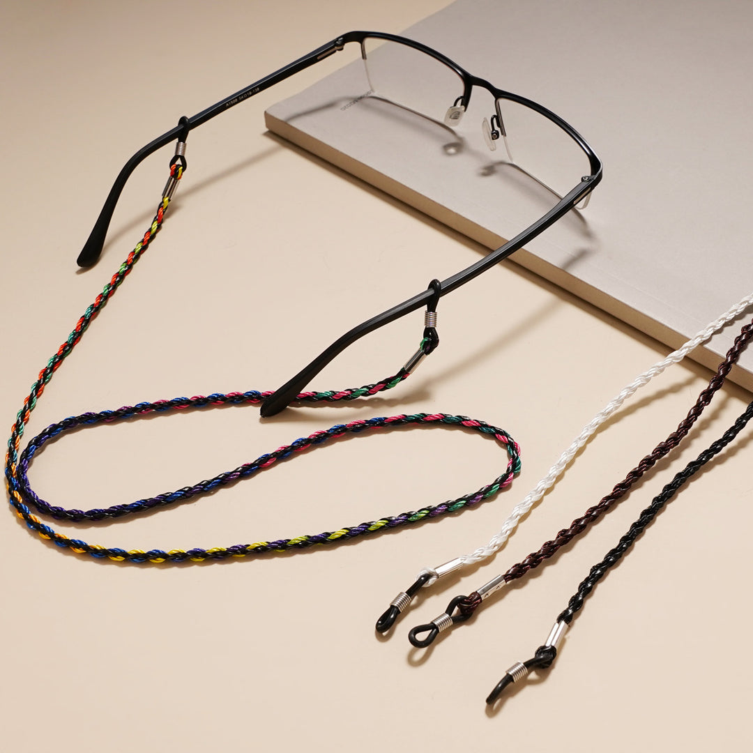 Colorful Braided Eyewear Chain Bowlift