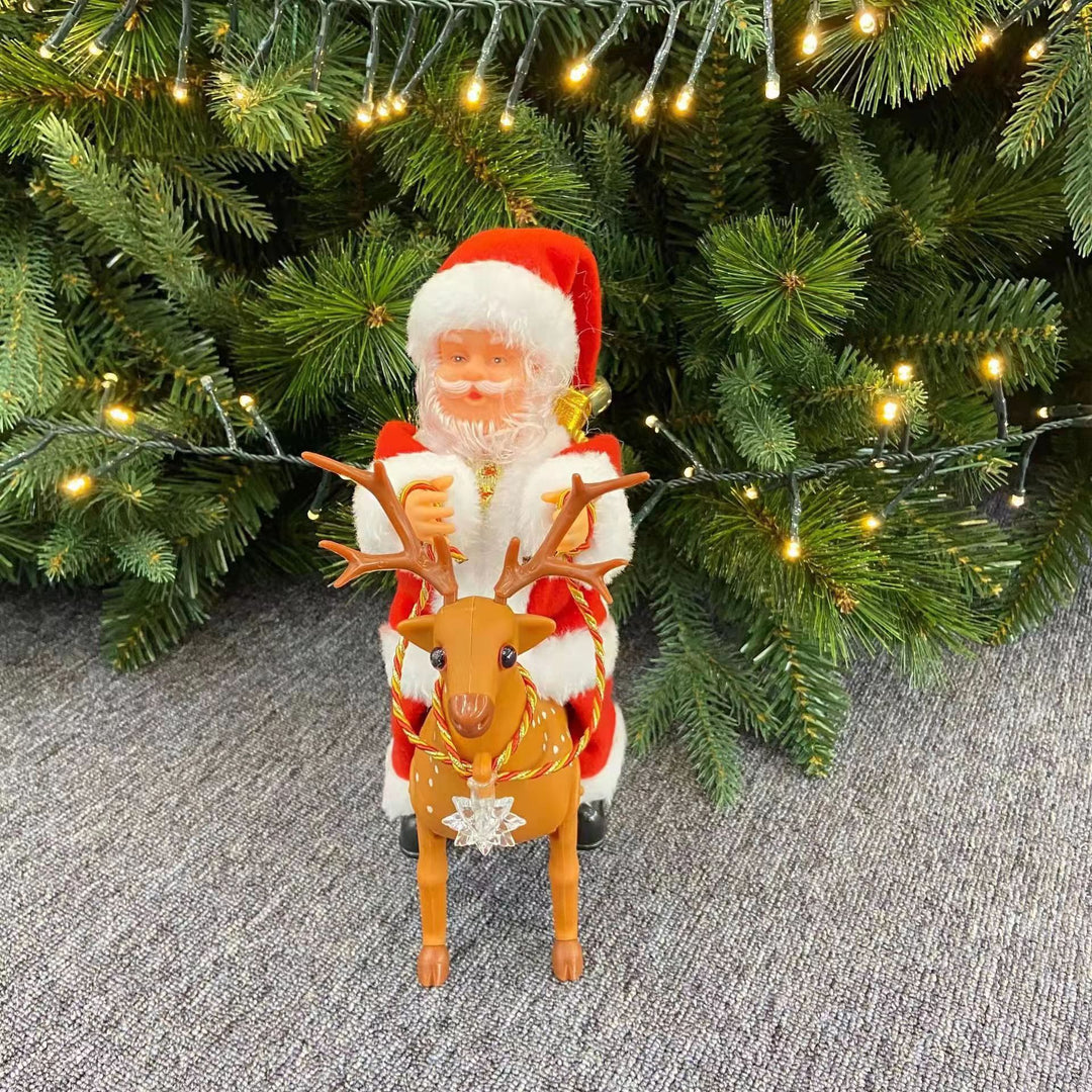Decorative Santa Claus with Bells Bowlift