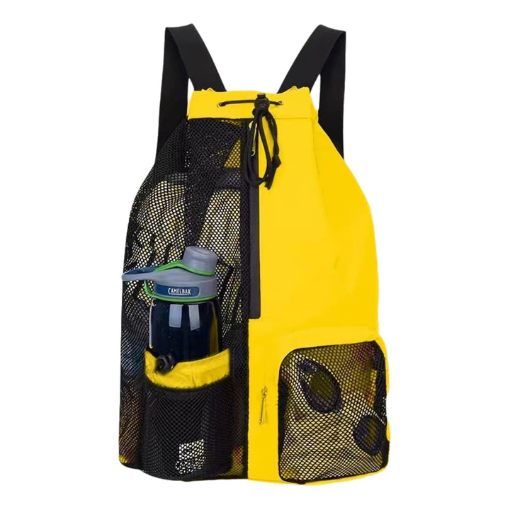 Breathable sports backpack with multiple mesh pockets Bowlift