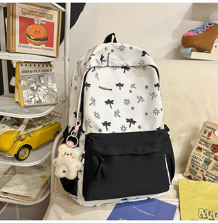 Cute casual backpack with playful butterfly design Bowlift