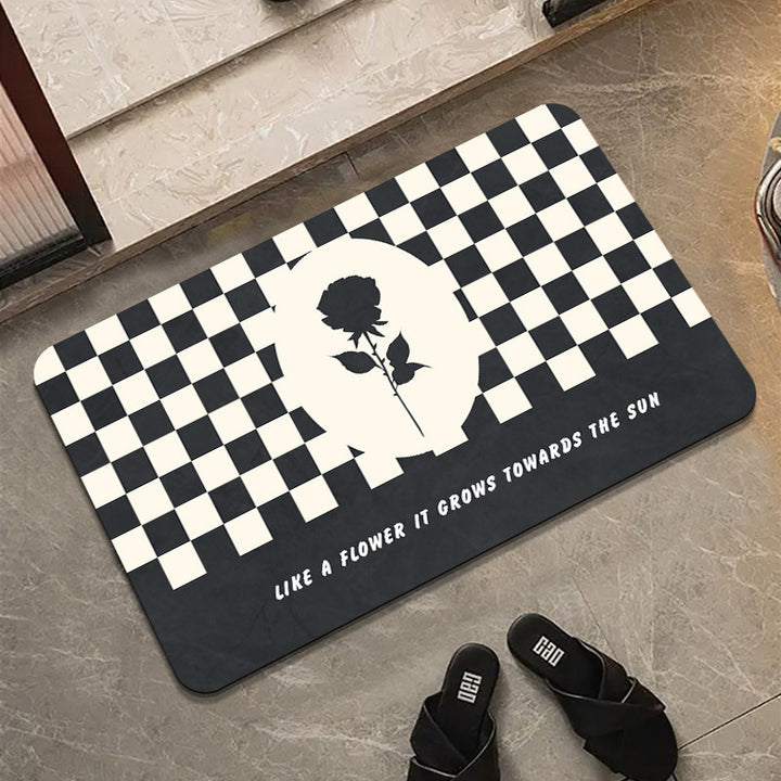Inspirational Phrase Door Mat Bowlift