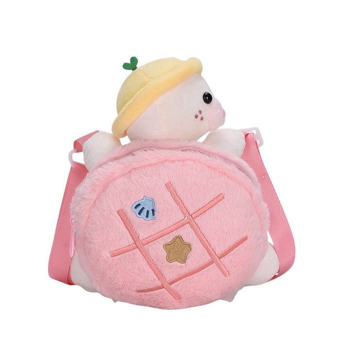 Cuddly soft children's backpack with cute animal design Bowlift