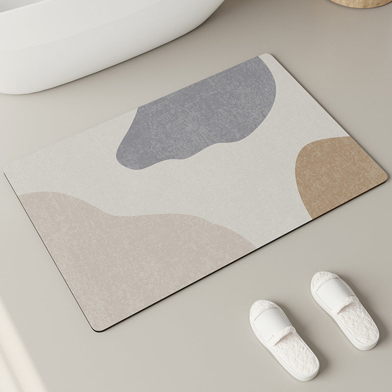 Textured Pattern Bath Mat Bowlift