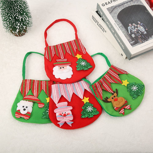 Cute Christmas gift bag made of felt Bowlift