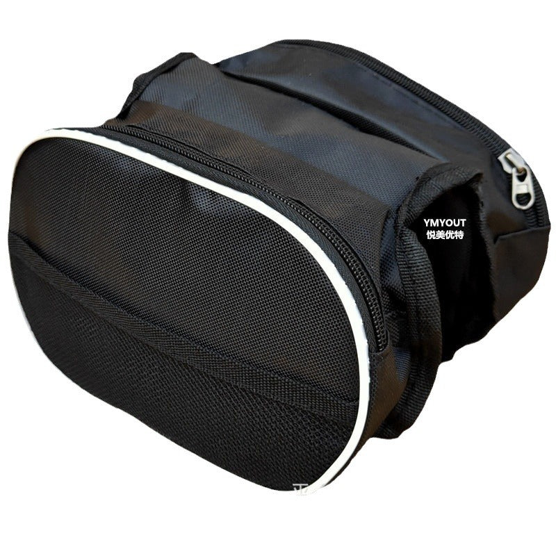compact waterproof bike saddle storage bag with reflective piping Bowlift