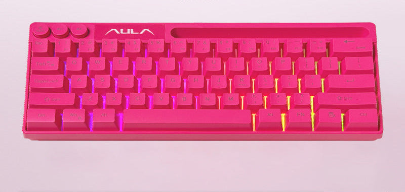 Wireless RGB Ultrathin Mechanical Keyboard Bowlift