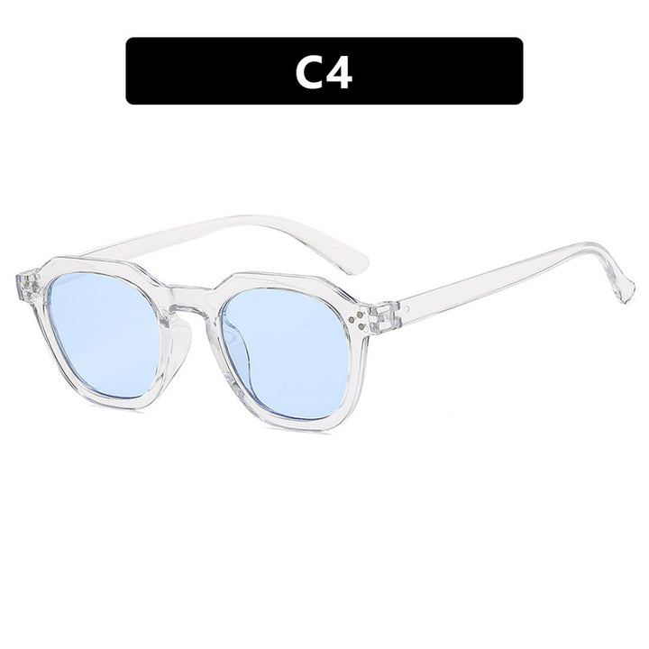 Ladies fashionable sunglasses in trendy hexagon design Bowlift
