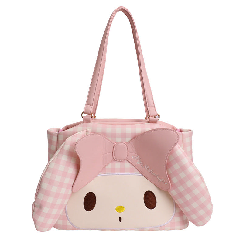 Quilted Bow Shoulder Bag Bowlift