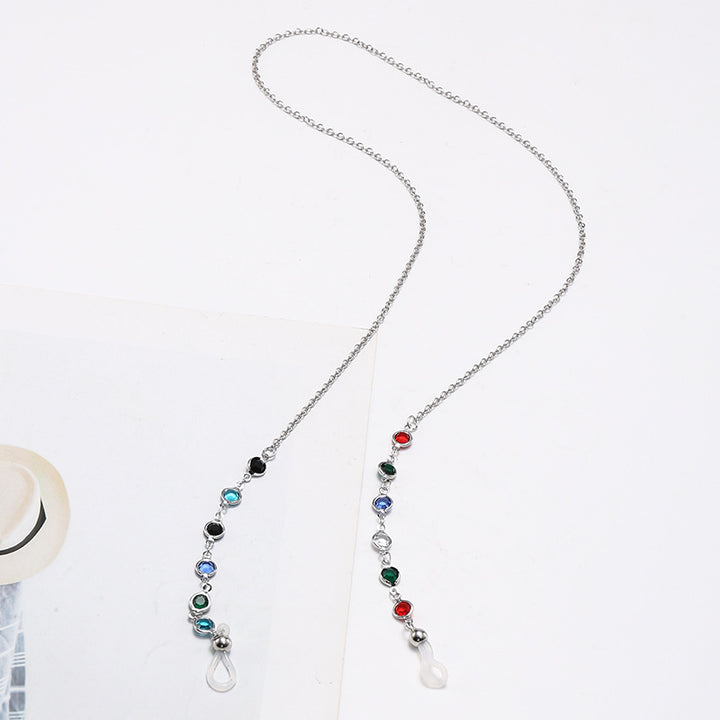 Decorative Beaded Glasses Chain Bowlift