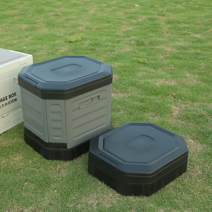Portable camping composting toilet with detachable waste container Bowlift