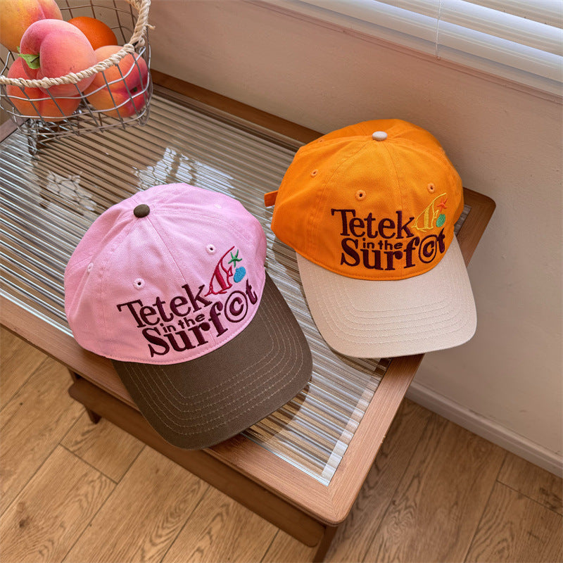 Women's Embroidered Casual Sun Hat Bowlift