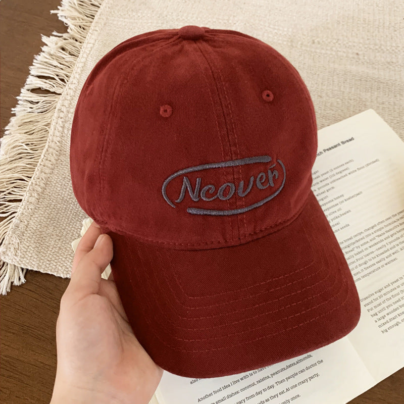 Unisex Casual Embroidered Cap Bowlift