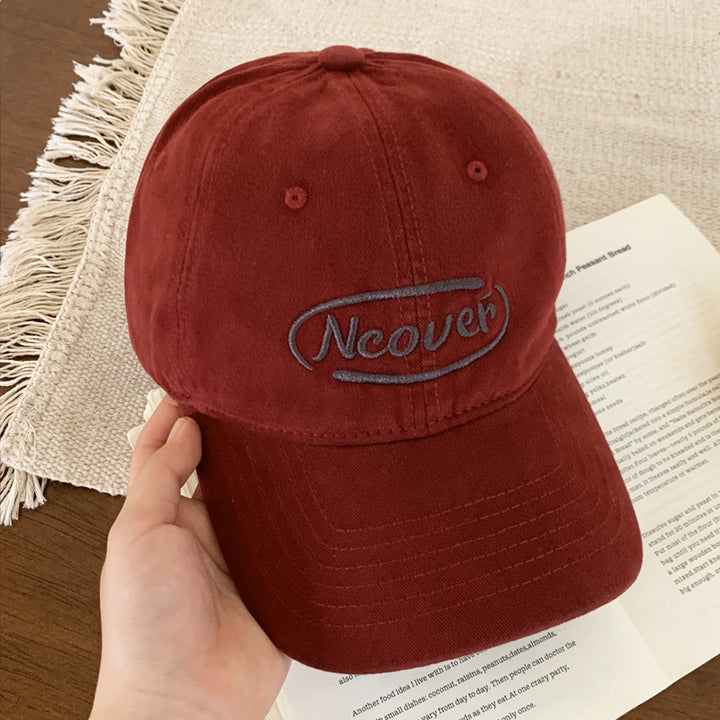 Unisex Casual Embroidered Cap Bowlift