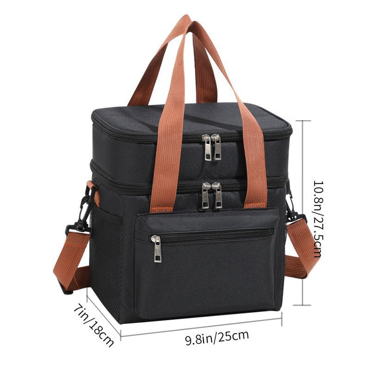 Insulated Multi-Compartments Food Carrying Bag Bowlift