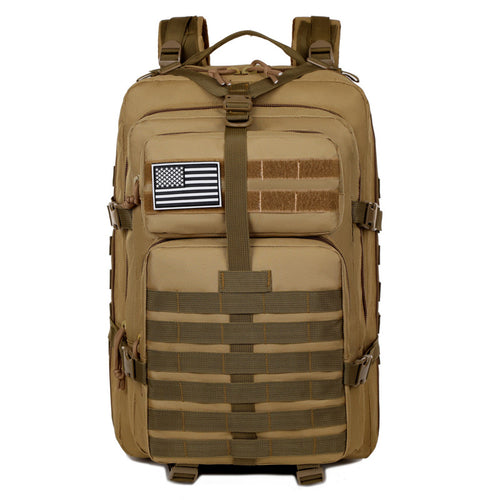 Military-Inspired High-Capacity Backpack Bowlift