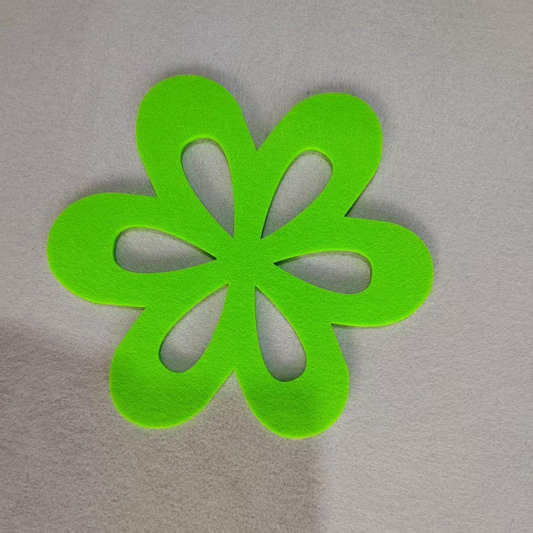 Decorative Felt Flower Shape Bowlift