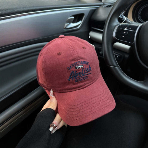Men's Casual Distressed Graphic Cap Bowlift