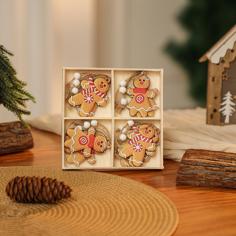 Decorative Gingerbread Man Ornament Bowlift