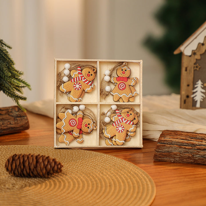 Decorative Gingerbread Man Ornament Bowlift