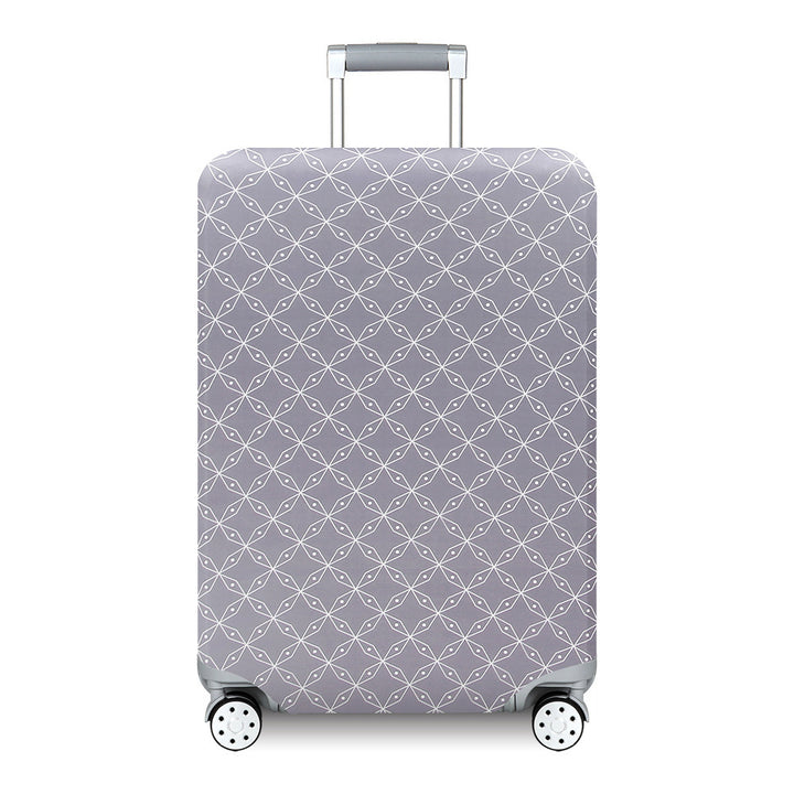 Women's Hard Shell Travel Suitcase with Custom Statement Design Bowlift