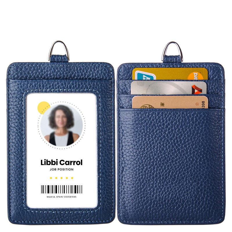 Versatile RFID-Blocking Leather ID Card Holder Bowlift