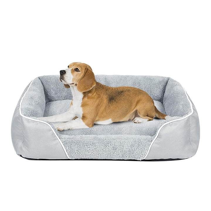 Orthopedic Bolstered Dog Lounge Bed  Dog Bed