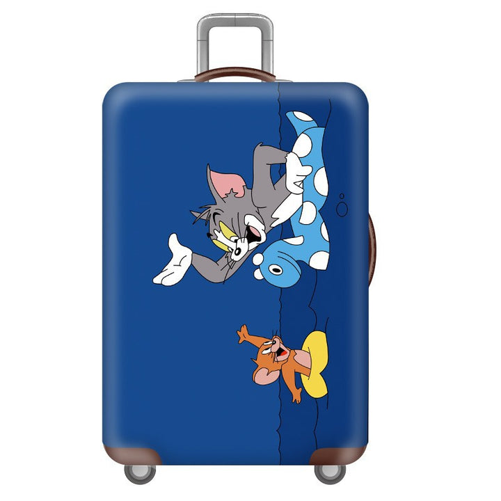 Unisex Hard Shell Suitcase with Fun Cartoon Design Bowlift