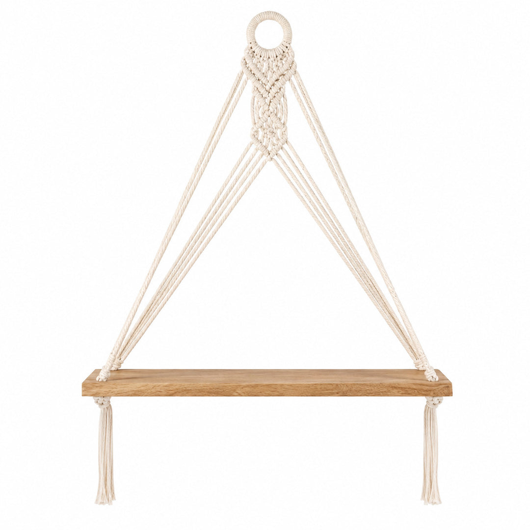 Macrame Wall Shelf Bowlift