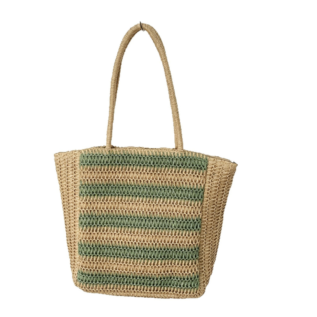 Designer bag with graphic striped pattern Bowlift