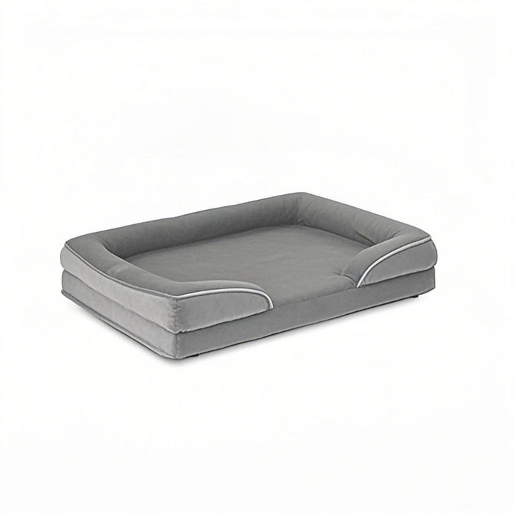 Plush Contoured Dog Bed