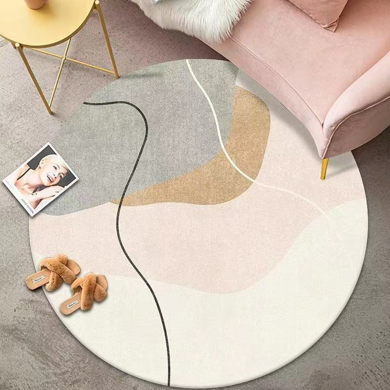Abstract Modern Area Rug Bowlift