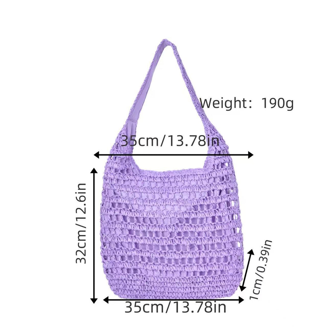 Handcrafted Macrame Shopper Bag Bowlift