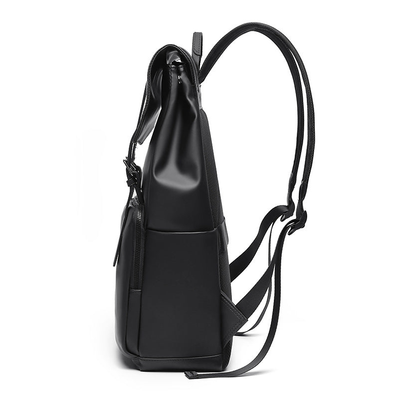 Structured Leather Backpack Bowlift