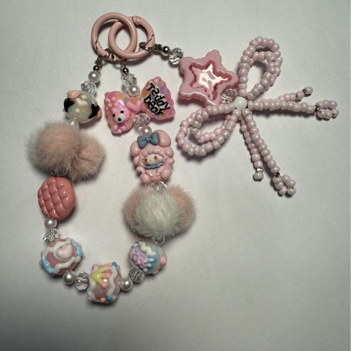 Cute Themed Charm Keychain Bowlift