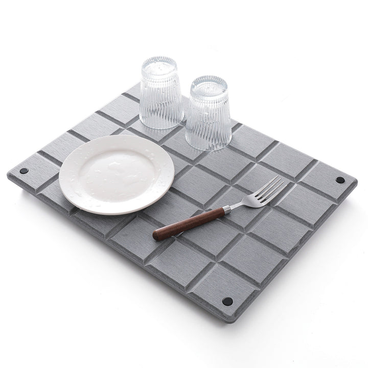 Multi-Textured Kitchen Drying Mat Bowlift