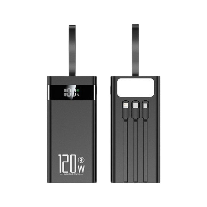High-performance power bank with smart charging and digital charging display Bowlift