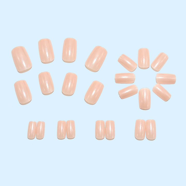 Artificial nails in elegant French design Bowlift