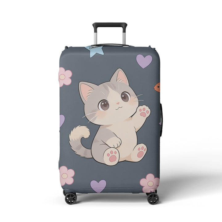 Women's luggage cover with cute Corgi design Bowlift