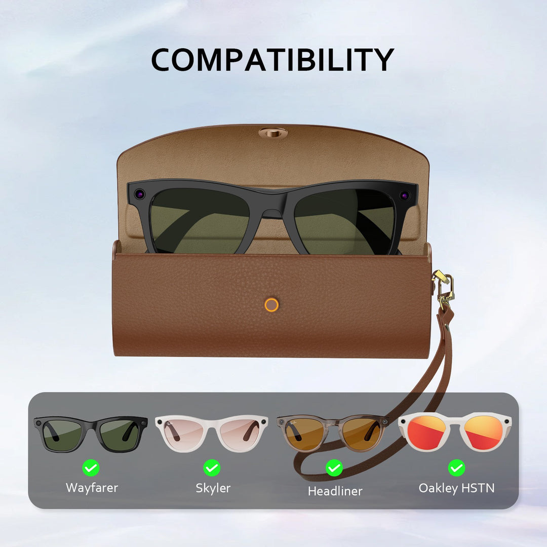 Elegant sunglasses case Bowlift