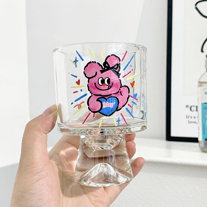 Funny and Creative Drinking Glass with Unique Animal Design Bowlift