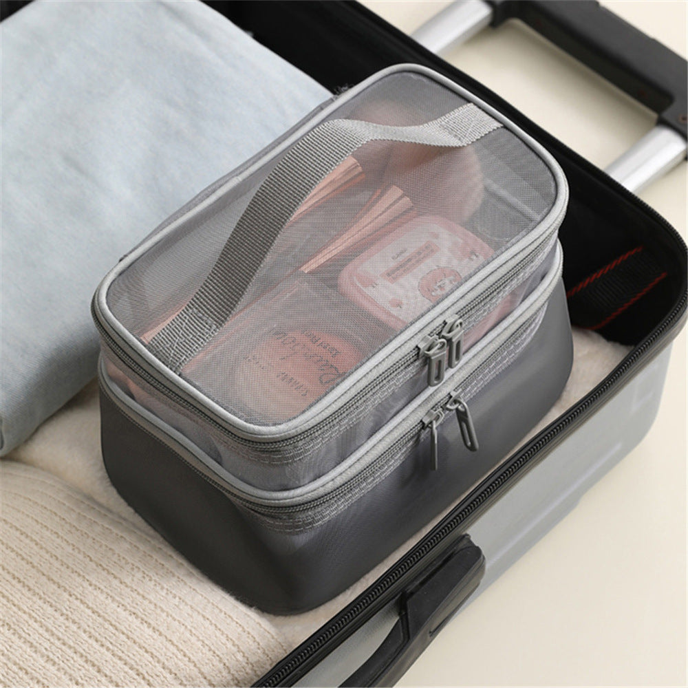 Stylish Double-Layer Cosmetic Organizer Bowlift
